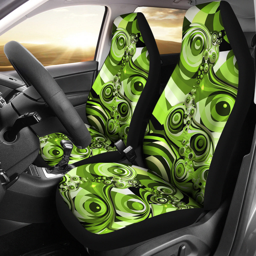 Green Trip Car Seat Covers
