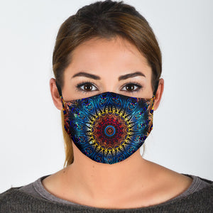 Oceanic Mandala Face Mask