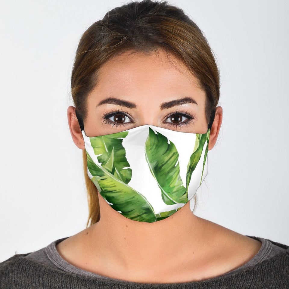 Green Jungle Face Mask