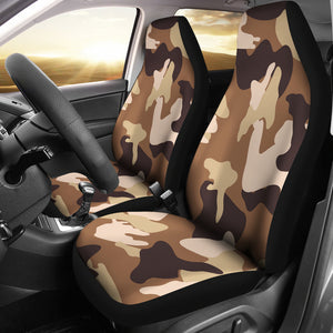 Brown Camo Car Seat Covers