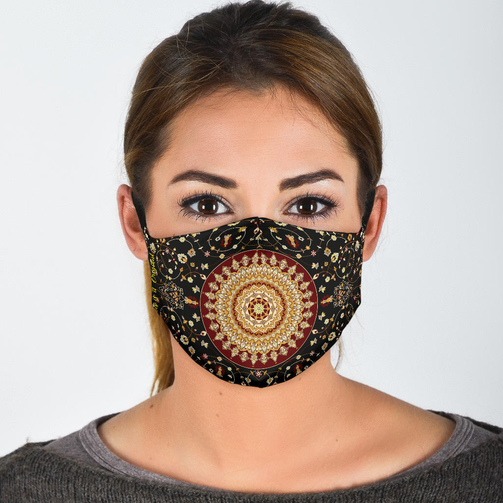 Ornamental Mandala Face Mask