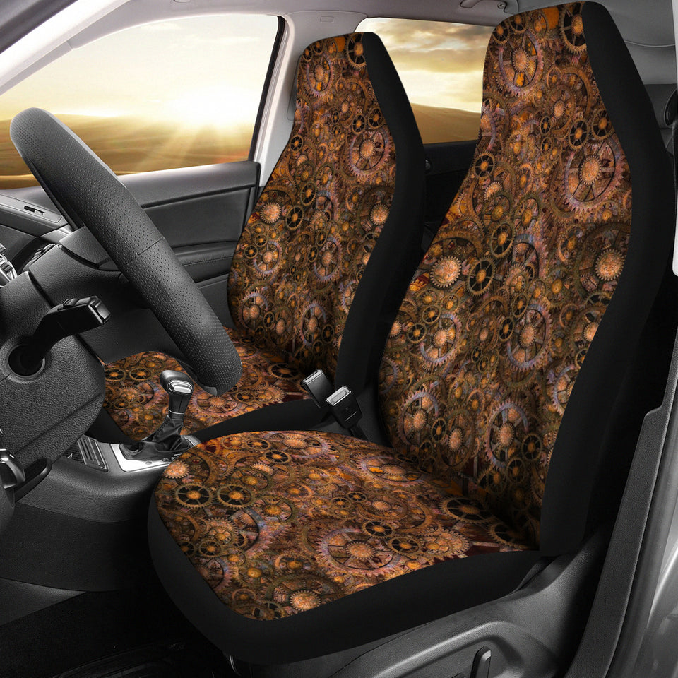 Steampunk Car Seat Covers