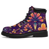 Floral Pattern Classic Boots