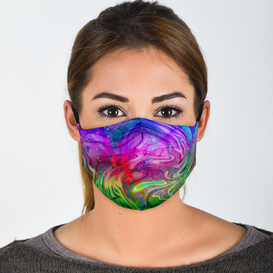 Tie Dye Swirl Face Mask