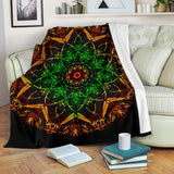 Neon Mandala Blanket