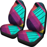 Retro Abstract Car Seat Covers