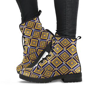 Tile Pattern Boots