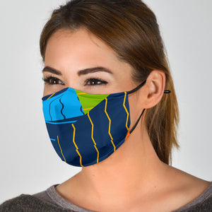 Abstract Face Mask