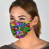 Cartoon Pattern Face Mask