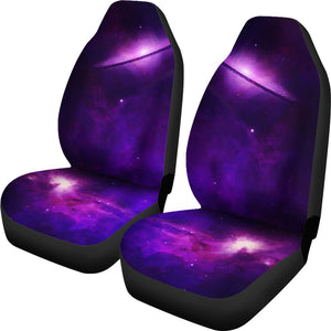 Purple Galaxy Car Seat Covers