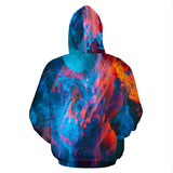 Flames Abstract Hoodie