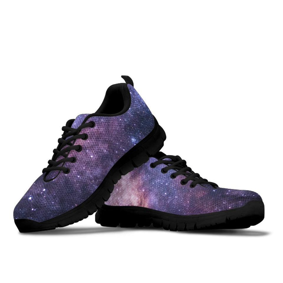 Purple Galaxy Sneakers