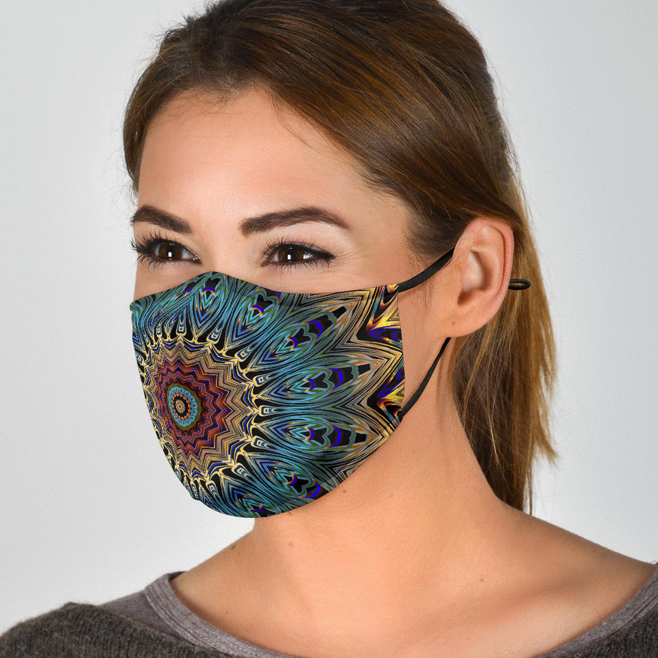 Iris Mandala Face Mask