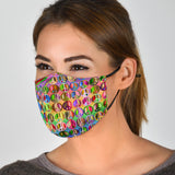 Peace Pattern Face Mask
