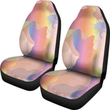 Pastel Camo Car Seat Covers