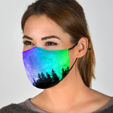 Neon Woods Face Mask