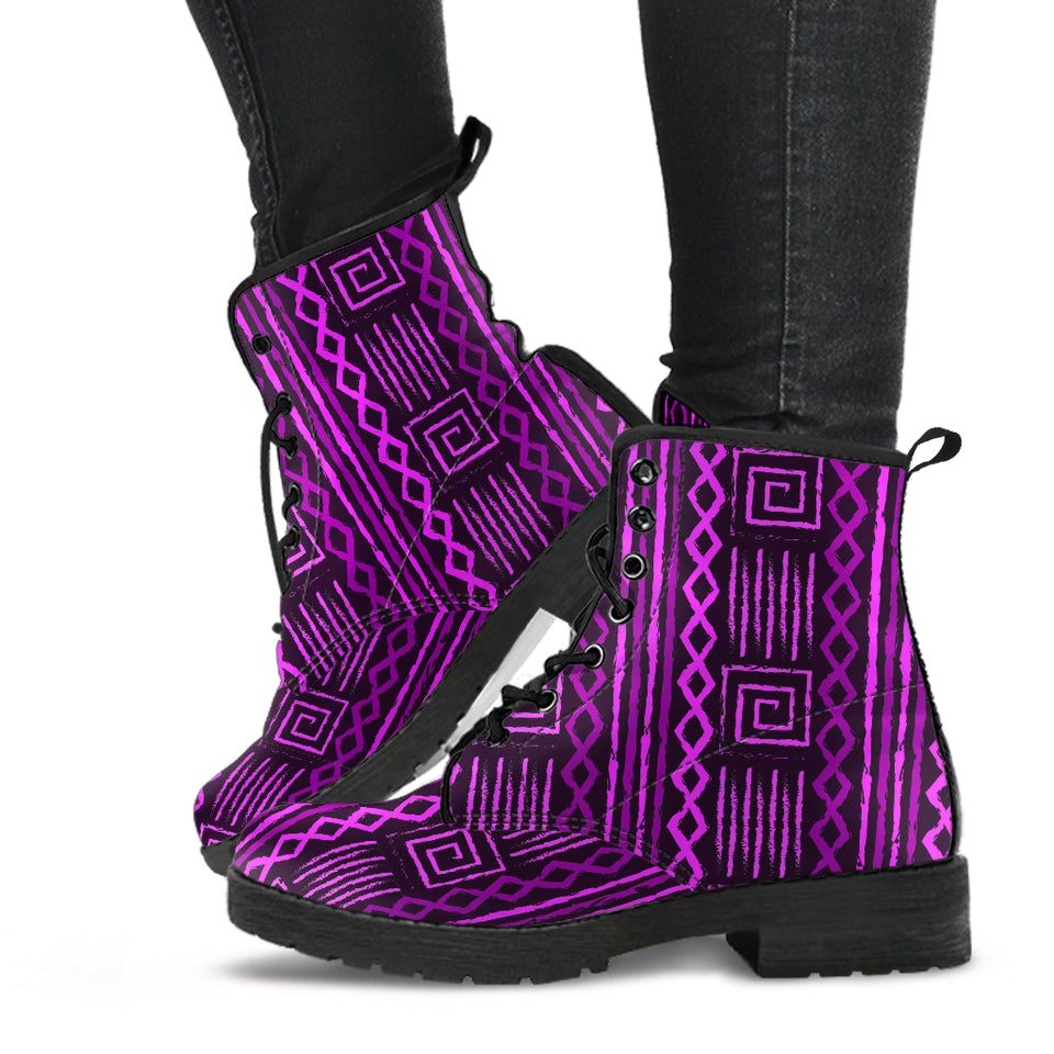 Tribal Neon Boots