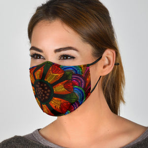 Colored Glass Face Mask