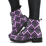 Psychedelic Diamond Boots