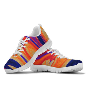Sunset Striped Sneakers