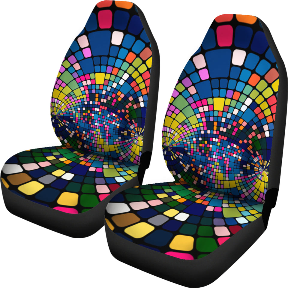 Cubes Car Seat Covers