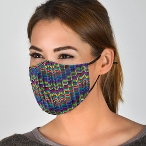 Color Waves Face Mask