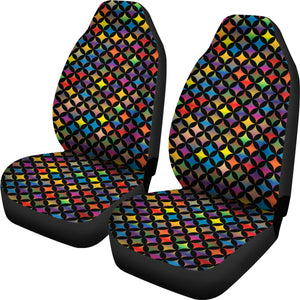 Cubes Car Seat Covers