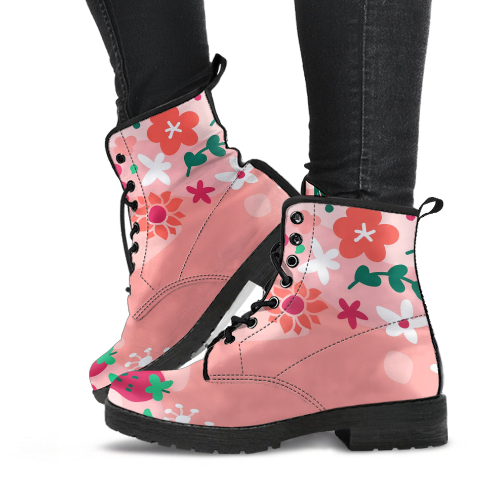 Floral Garden Peachy Boots