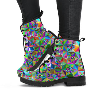 Psychedelic Shapes Boots