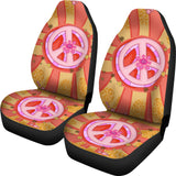 Hippie Peace Car Seat Covers