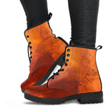 Abstract Paint Boots
