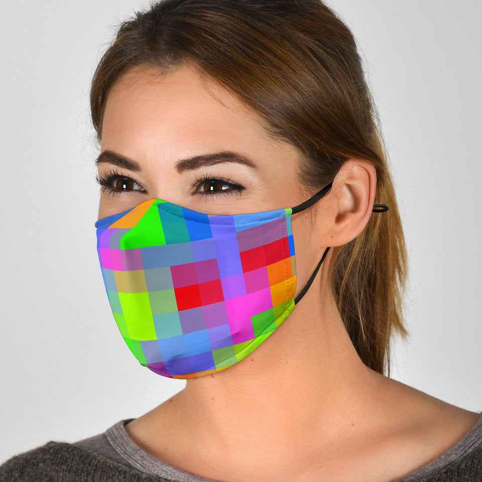 Mosaic Colors Face Mask