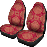 Royal Red Car Seat Covers