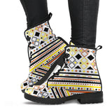 Yellow Tribal Boots