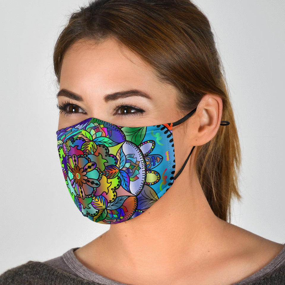 4 Seasons Mandala Face Mask