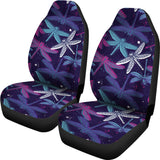Purple Dragonfly Car Seat Covers
