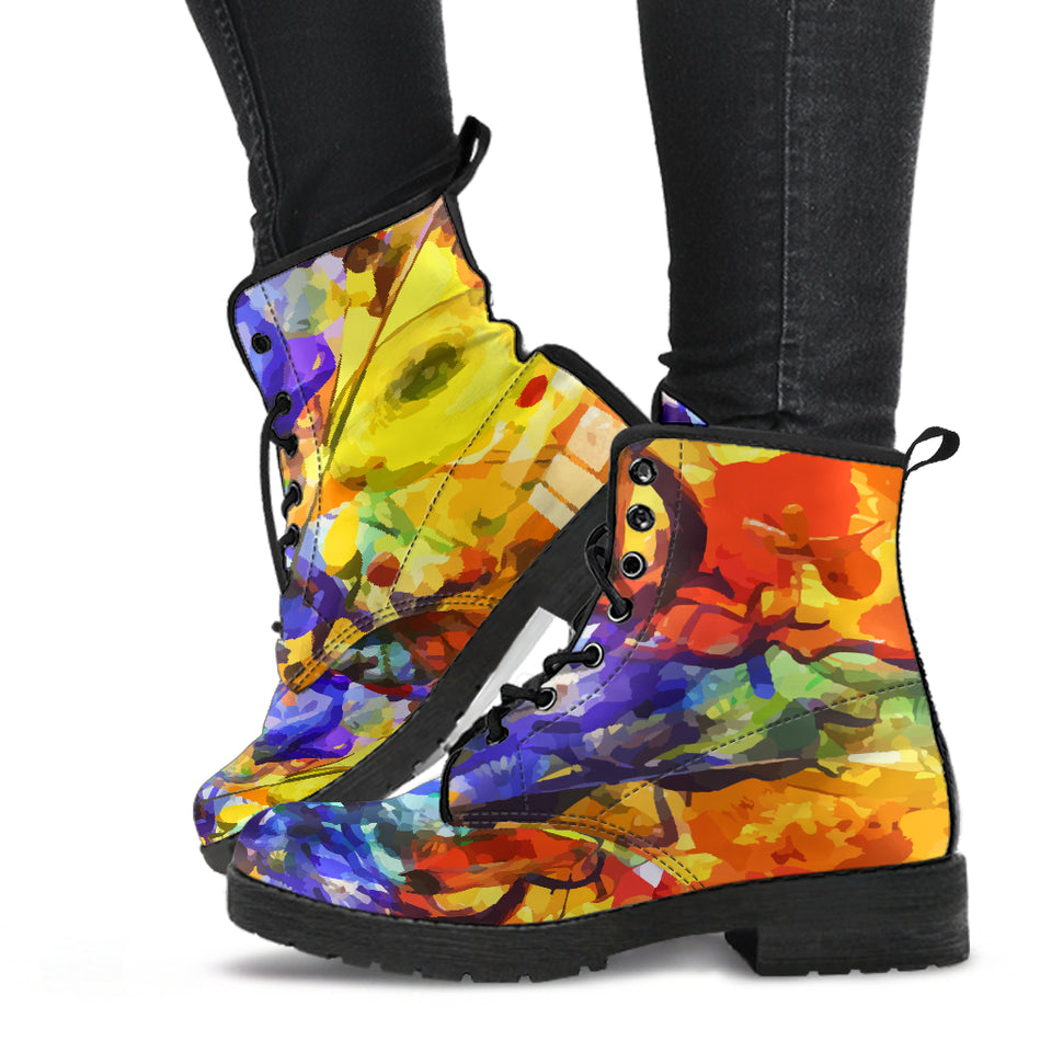 Abstract Artsy Boots