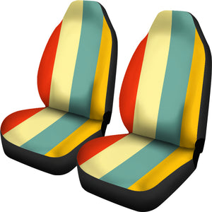 Striped Car Seat Covers