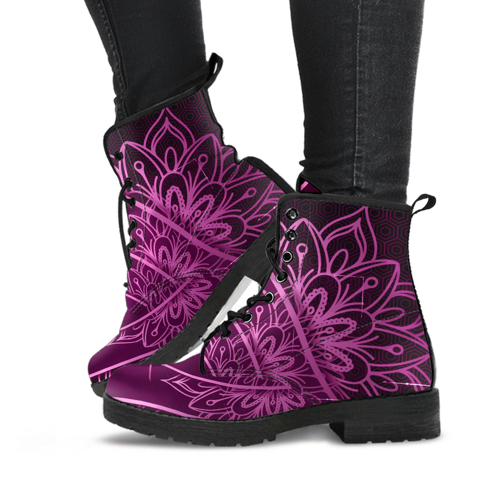 Love Mandala V1 Floral Boots
