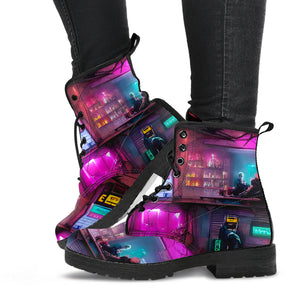 Cyberpunk Bar Boots