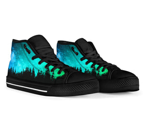 Turquoise Woods High Tops