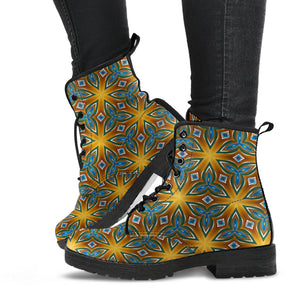 Celtic Pattern Boots