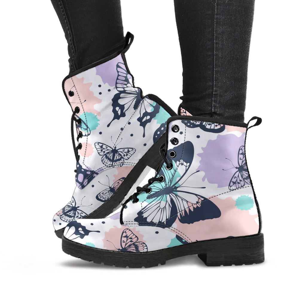 Butterfly Pattern Boots