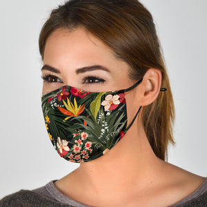 Floral Print Face Mask