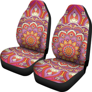 Feathered Mandala Car Seat Covers