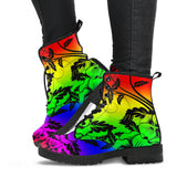 Psychedelic Trip Floral Boots