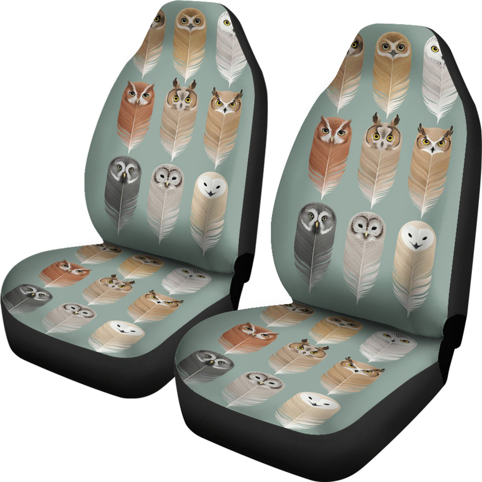 Owl Lover Car Seat Covers