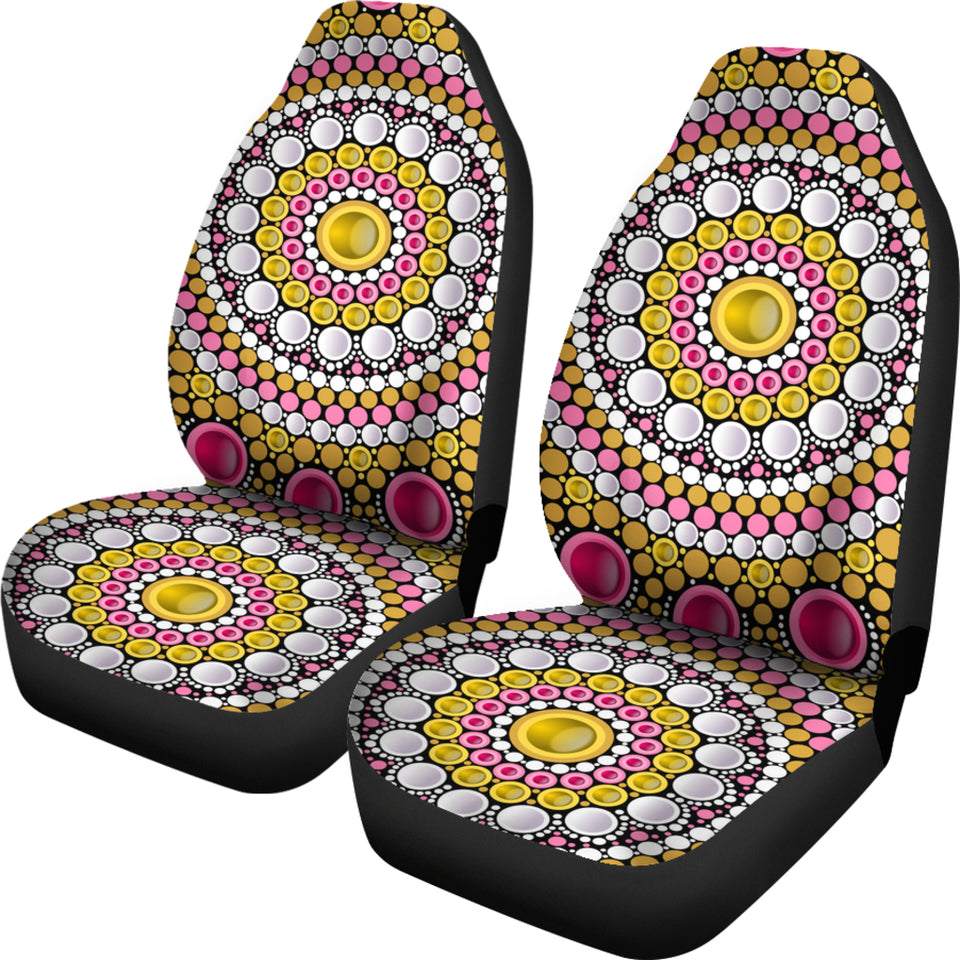Pearl Mandala Car Seat Covers