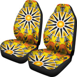 Sun Mandala Car Seat Covers