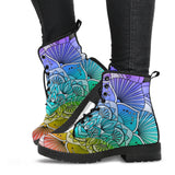 Rainbow Mandala Boots